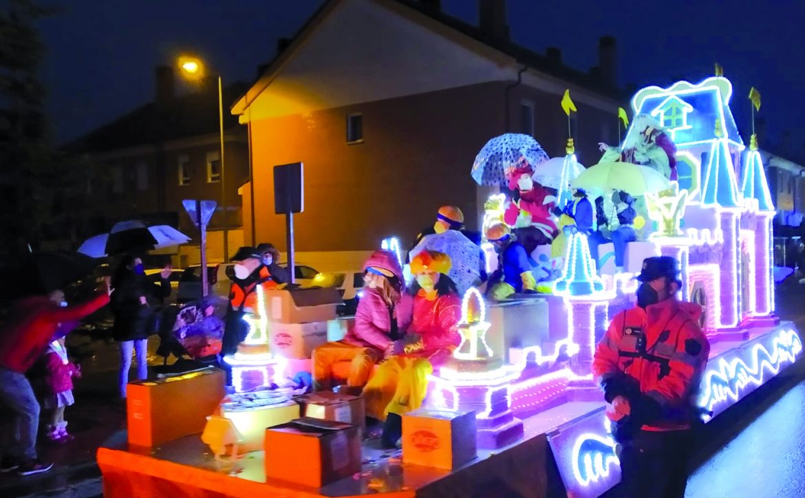 Imagen de archivo de la cabalgata de Reyes Magos de 2022.