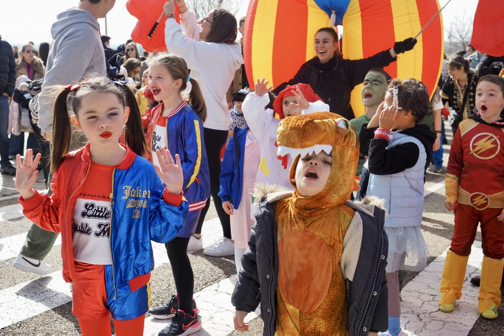 Pasacalles de Carnaval en Las Lomas. Pablo Requejo