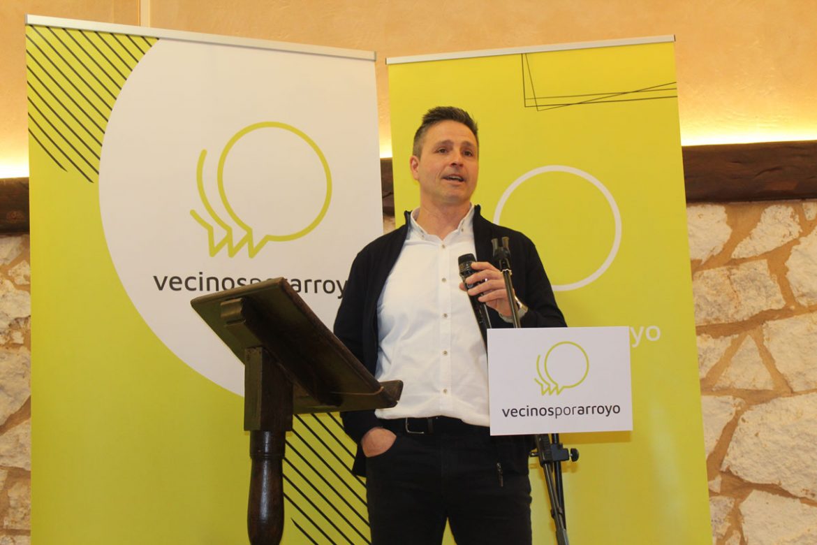 Antonio Olmo es el candidato a la alcaldía de Arroyo de la Encomienda por Vecinos por Arroyo