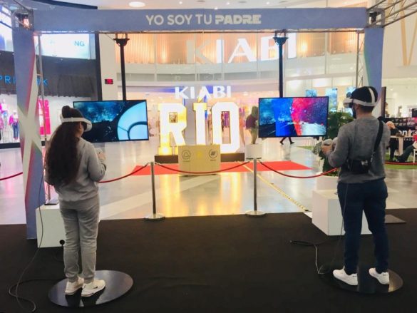 Se trata de una experiencia inmersiva con gafas de realidad virtual con la que podrán ganar 600 euros en premios de cheques regalo de RÍO Shopping