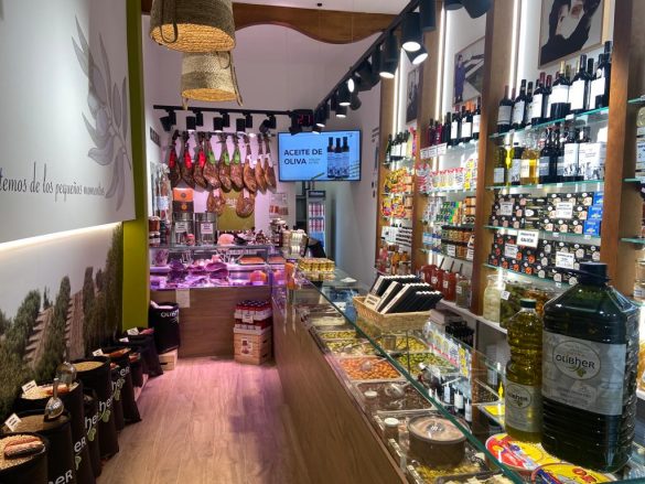Tienda Olibher en la Plaza Mayor de Valladolid