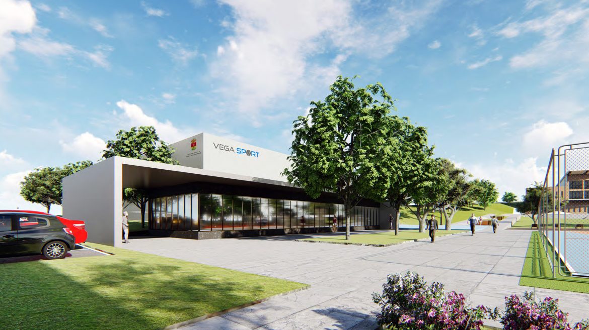 Infografía del proyecto de mejora que el concesionario quiere realizar en el centro Sport Vega. ENA