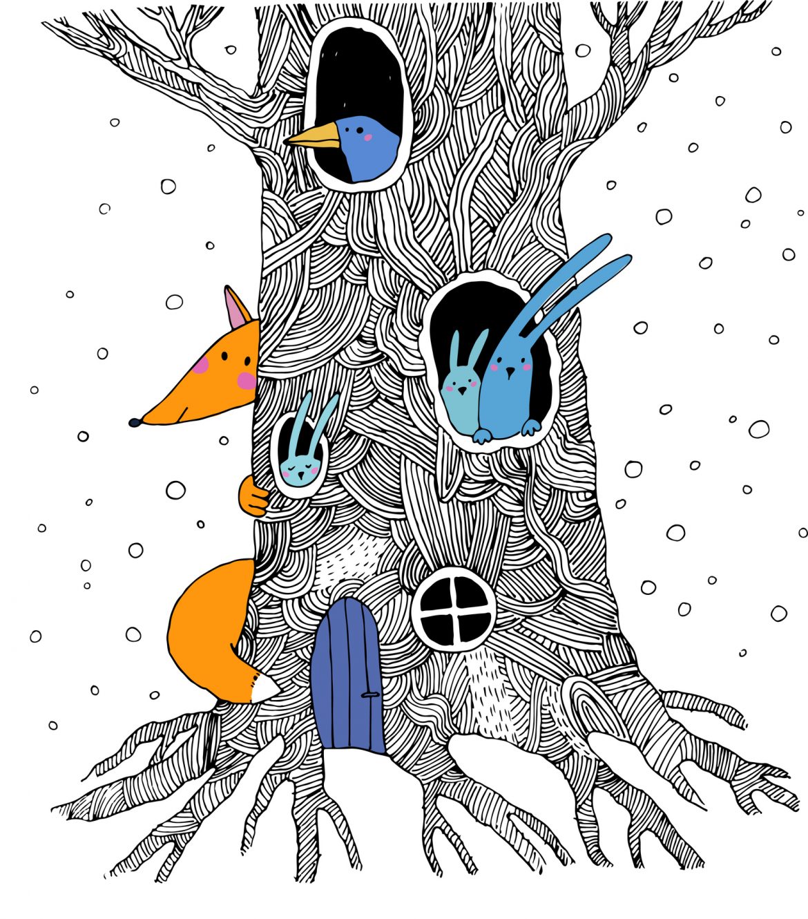 Duendes en el bosque