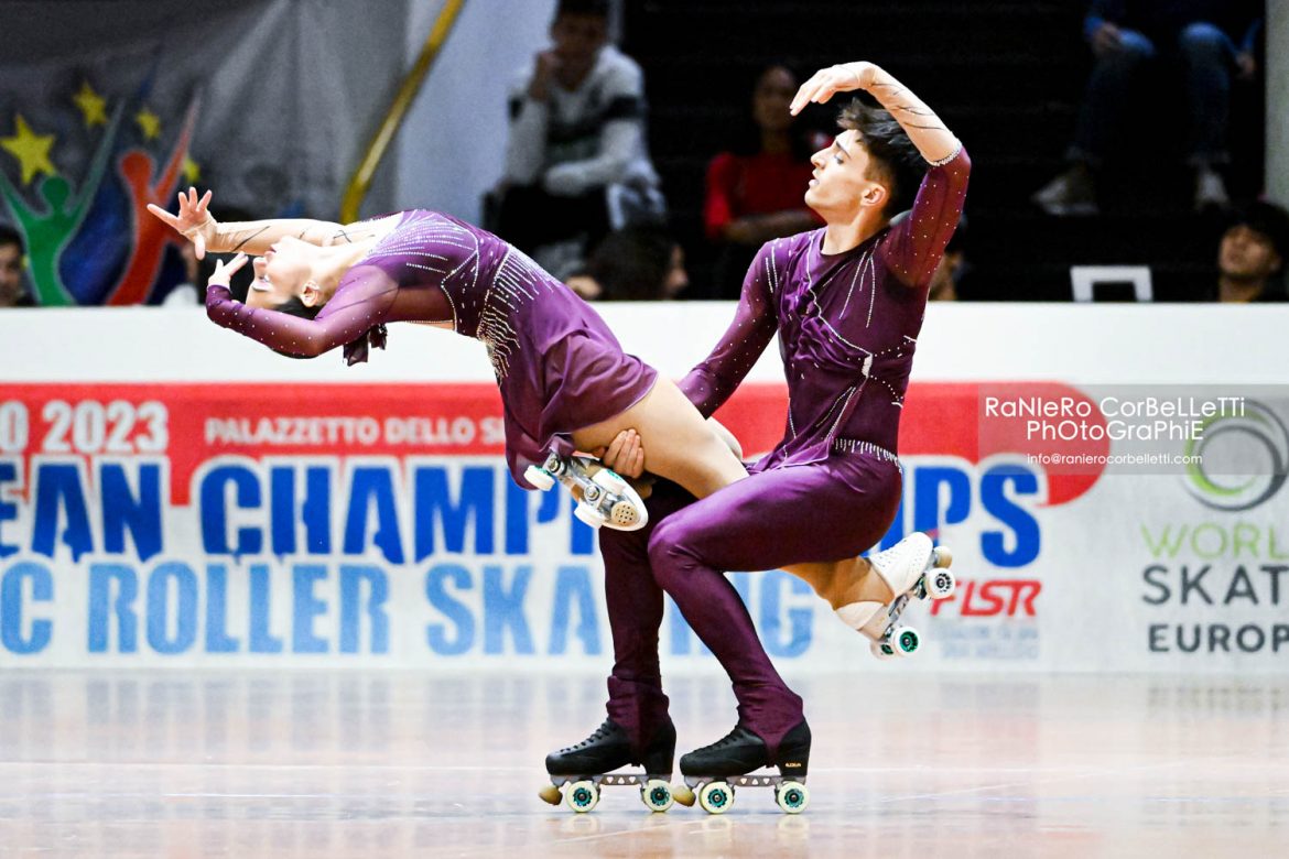 Manuel y Lidia, subcampeones de Europa