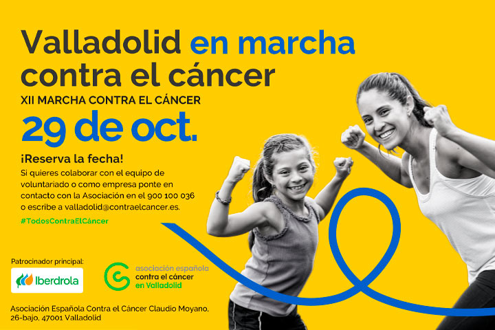 Valladolid en marcha contra el cáncer