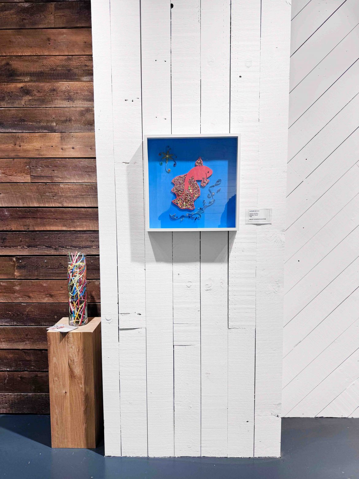 La obra de Ana González en RÍO Shopping. ENA