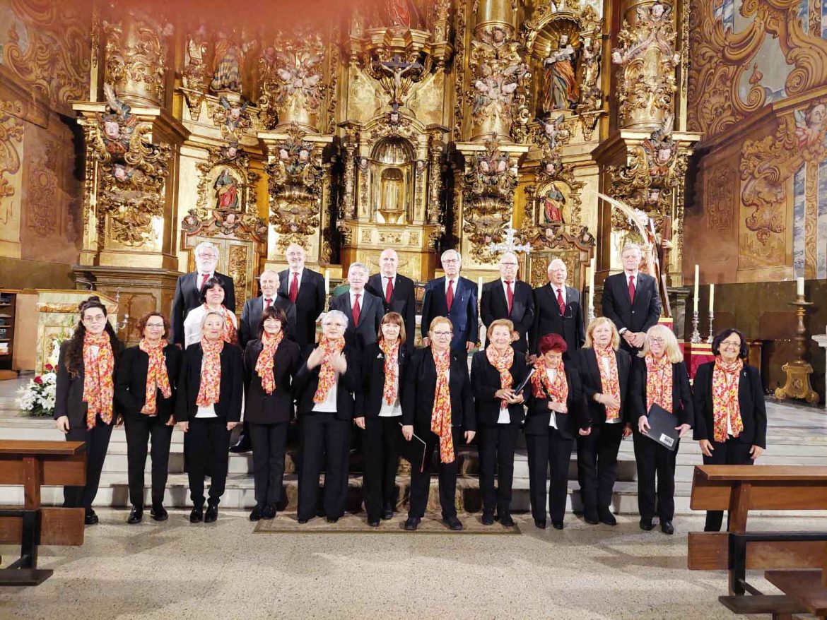 Imagen de archivo de una actuación de la Coral Támbara. ENA