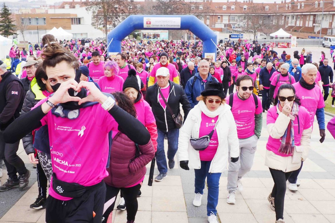 Marcha contra el cáncer en Arroyo de la Encomienda, Joaquín Rivas / Photogenic.