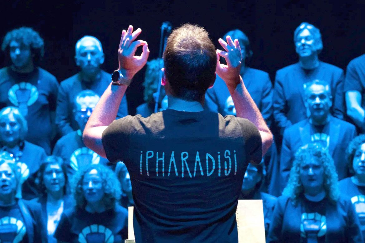 Un momento del concierto de Ipharadisi. RAQUEL ASENSIO