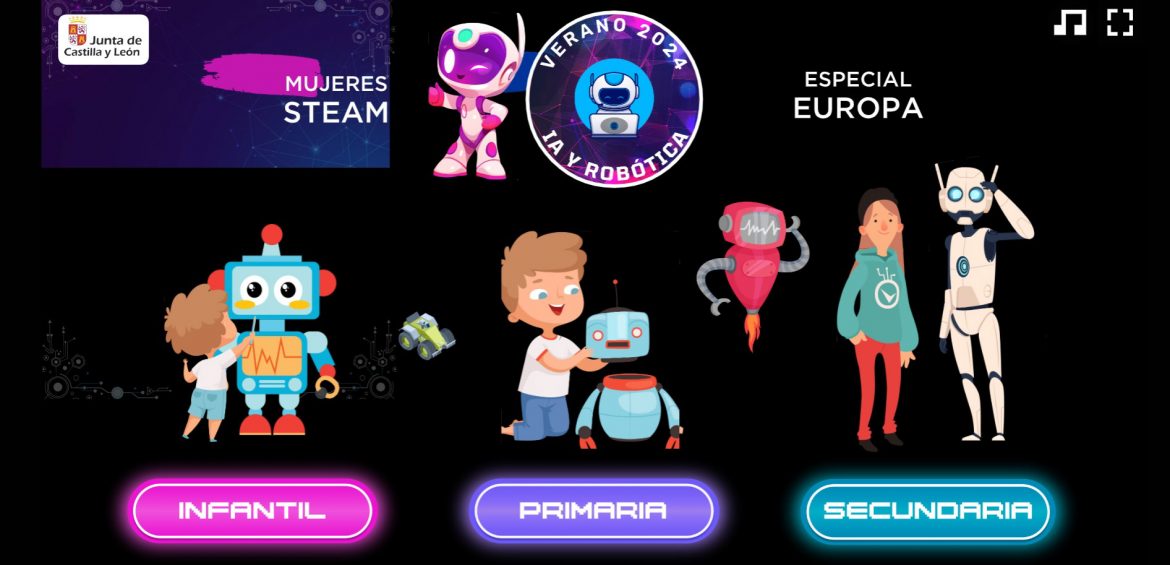 Portada del Escritorio de verano para acceder a contenidos educativos. ENA