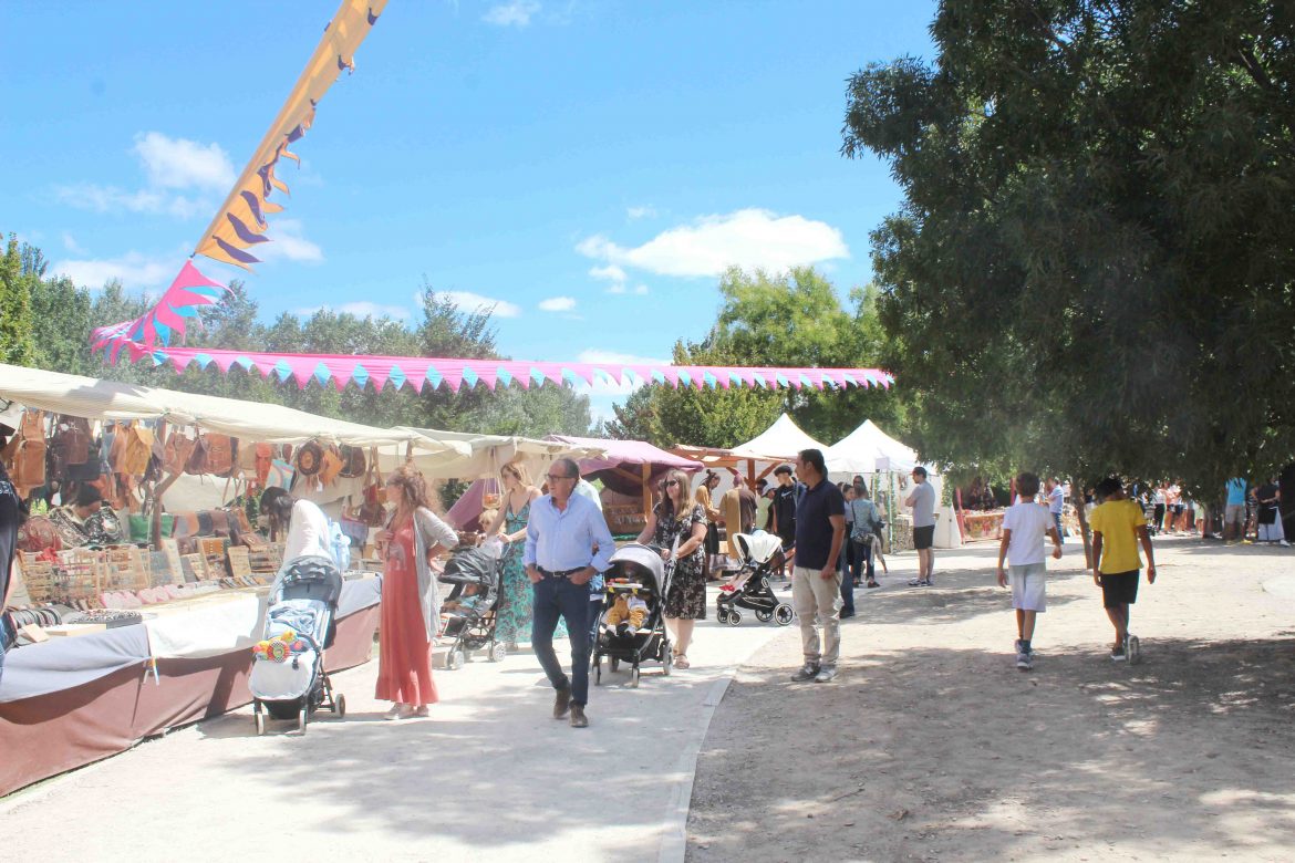 Mercado Medieval celebrado en 2023. ENA