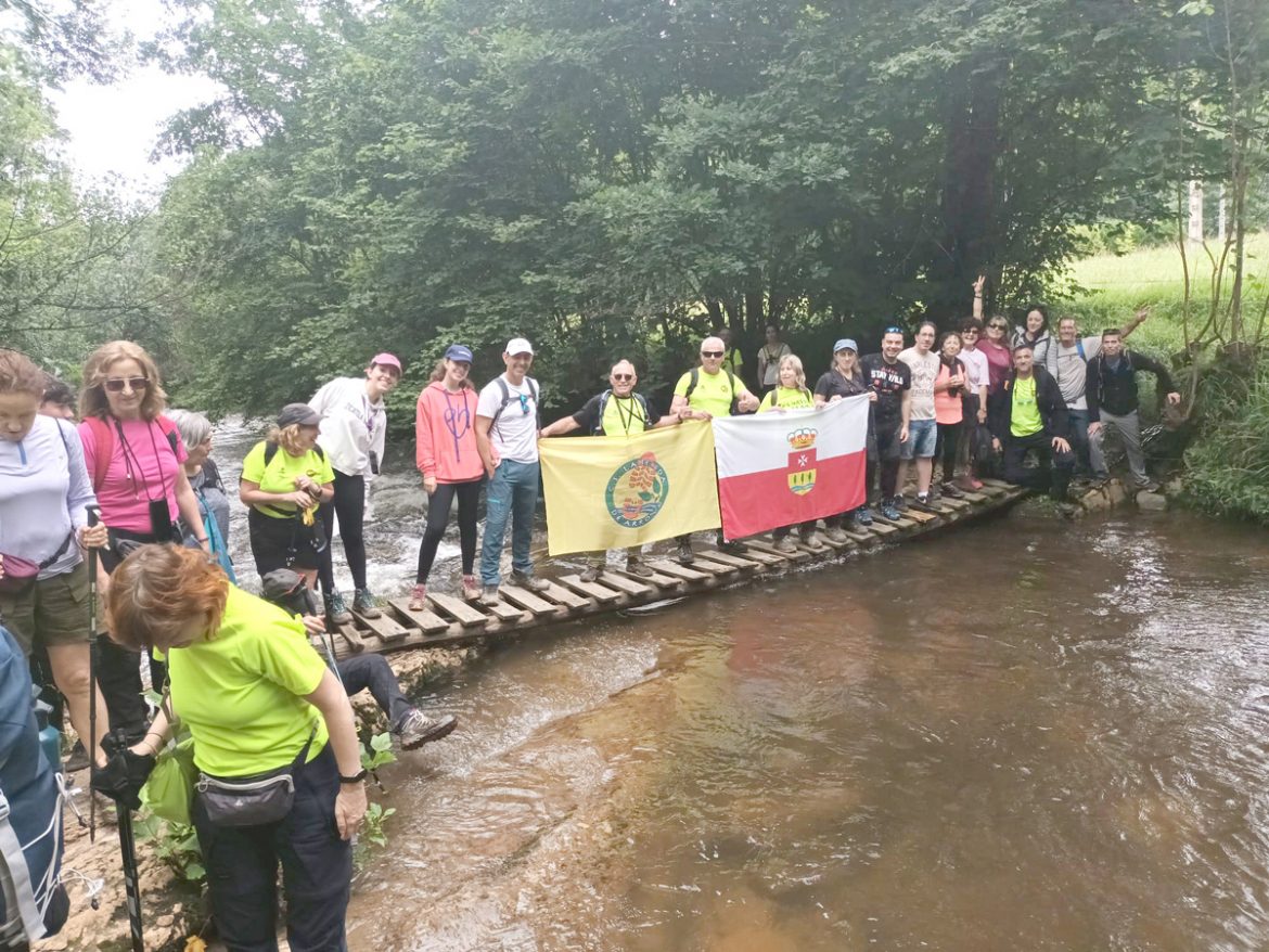 La Senda de Arroyo durante el descenso del Sella. ENA