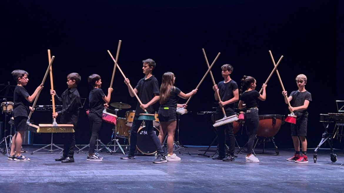 La música se imparte como actividad extraescolar en los centros de Primaria del municipio. ENA