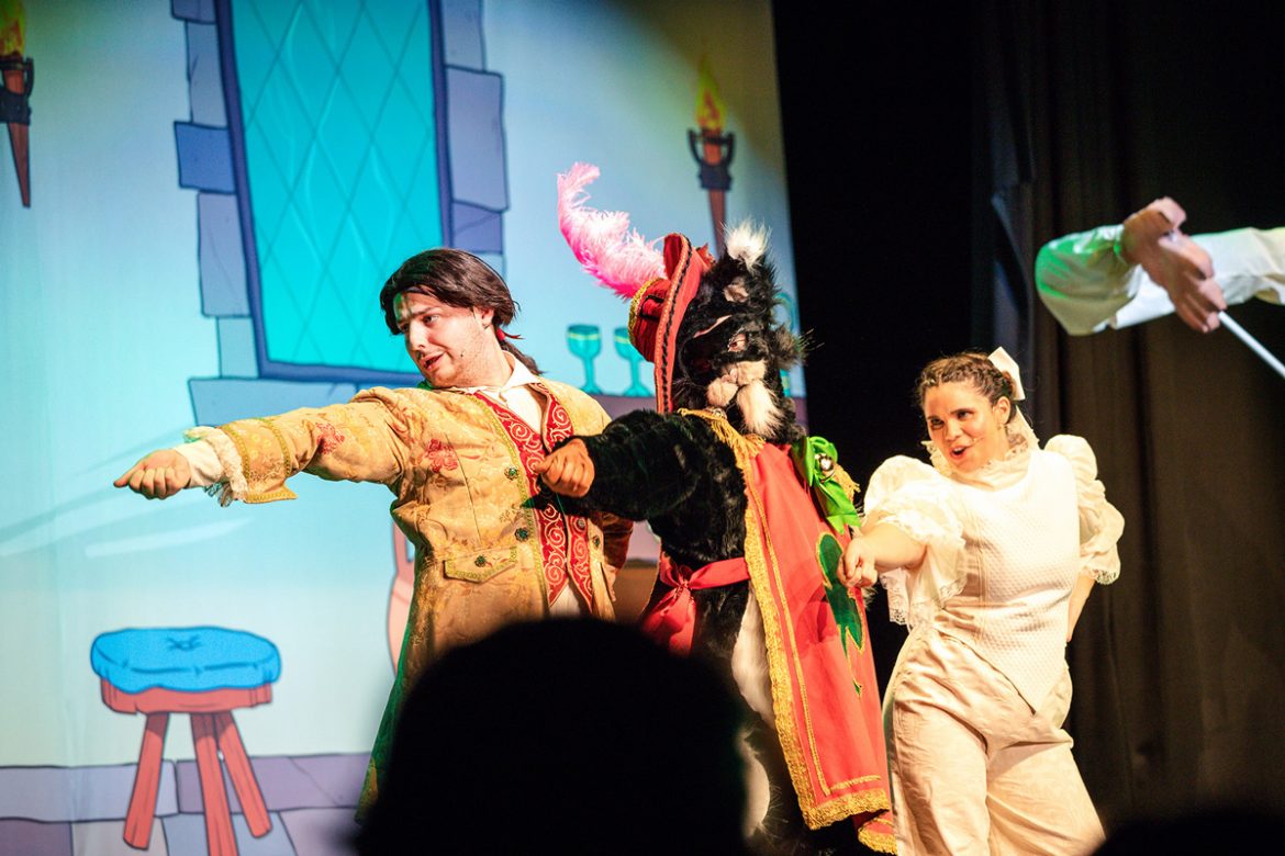 Imagen del musical infantil ‘El gato con botas’. ENA