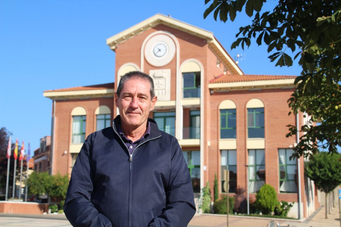 El Jefe de la Agrupación de Protección Civil de Arroyo, Jorge Sambade. ÁLVARO REDONDO