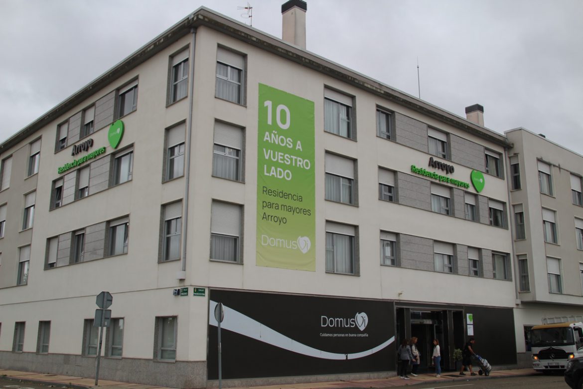 Residencia DomusVi, en la avenida de Salamanca. ENA