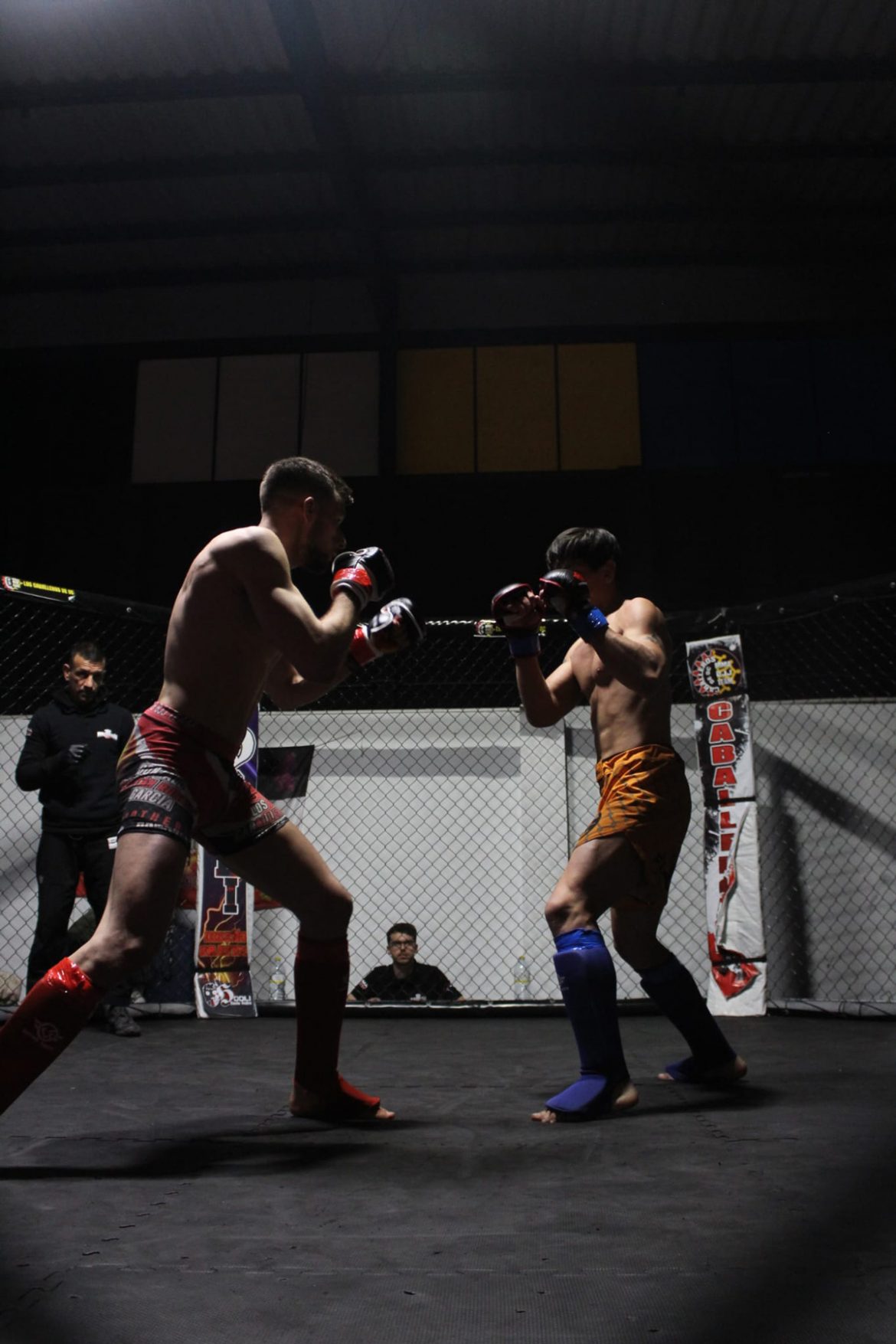 Imagen de archivo de un combate de MMA en las instalaciones de Padeld10z. ENA