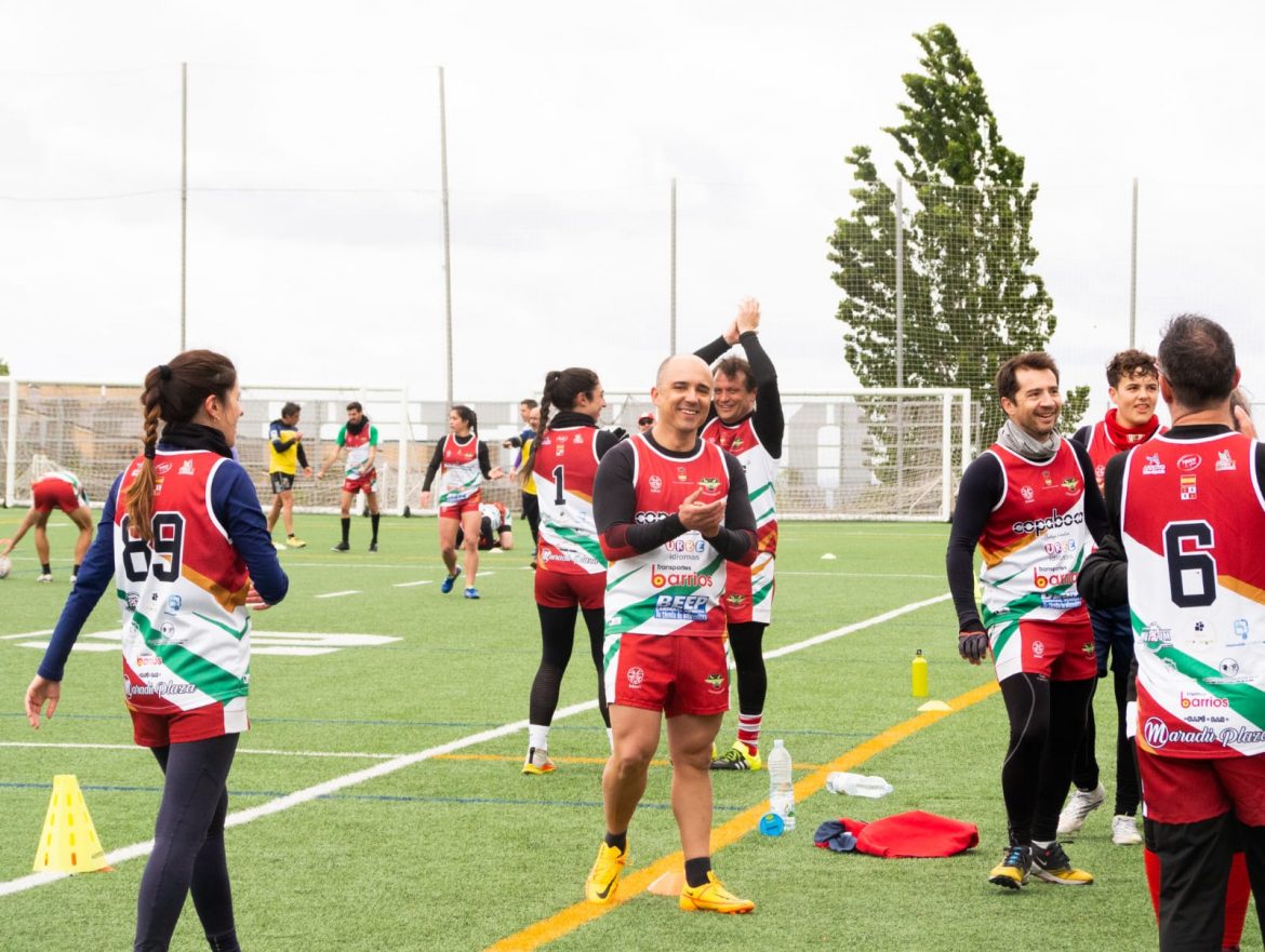 Campeonato de Rugby Touch en los campos de rugby ubicados en las Lomas de Arroyo. ENA