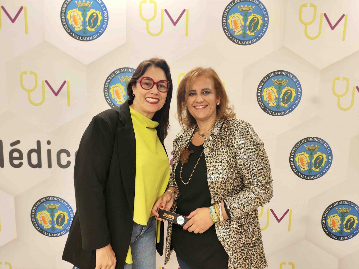 Susana Manso y la radióloga Saichy Diaz