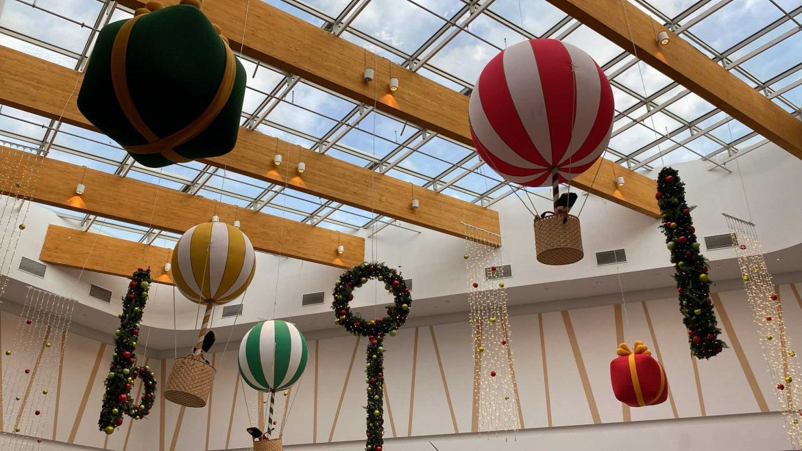 Papá Noel será la estrella de estas fechas en RÍO Shopping hasta el 24 de diciembre. ENA