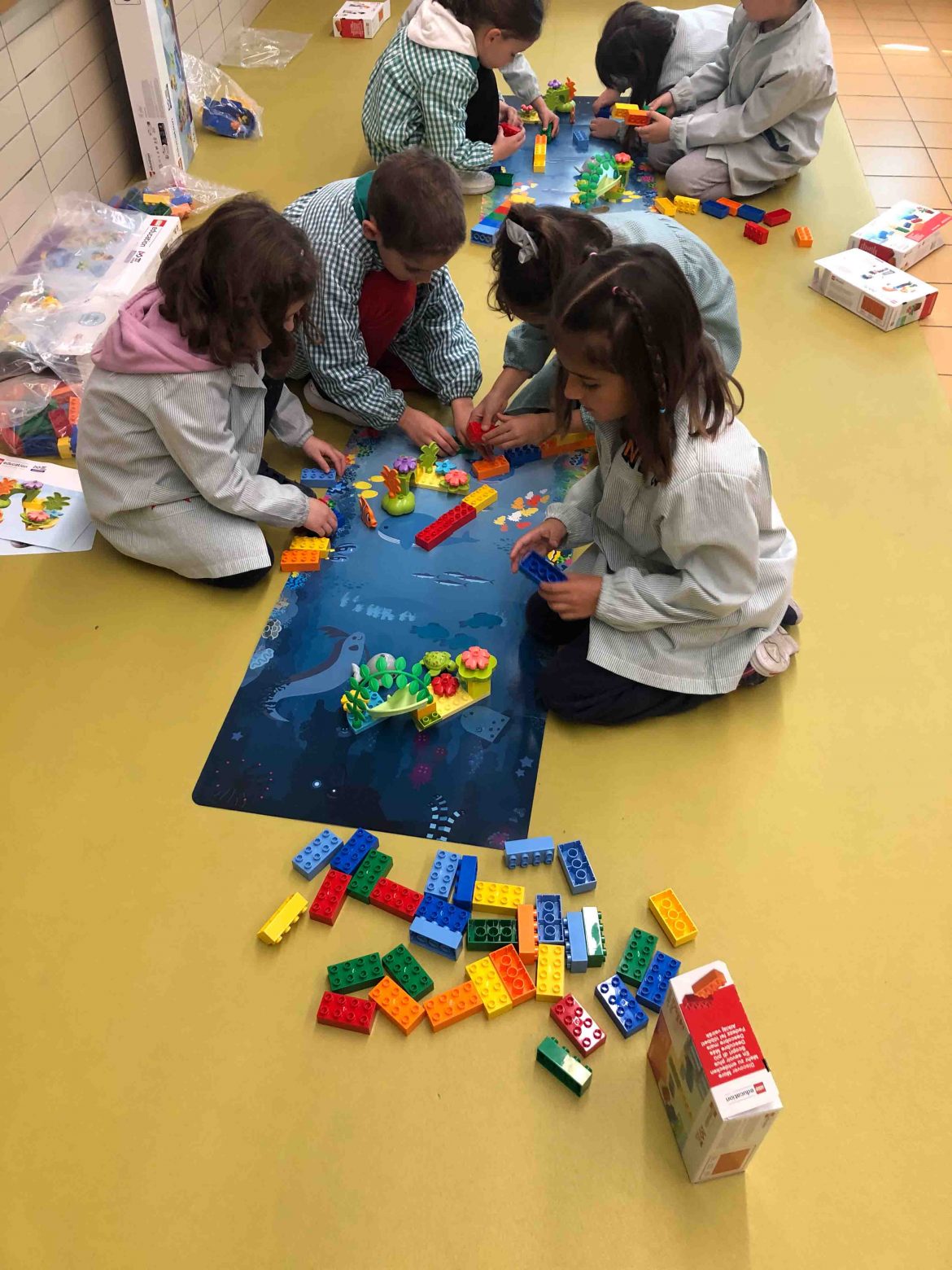Los alumnos del CEIP Margarita Salas preparan la First League Lego