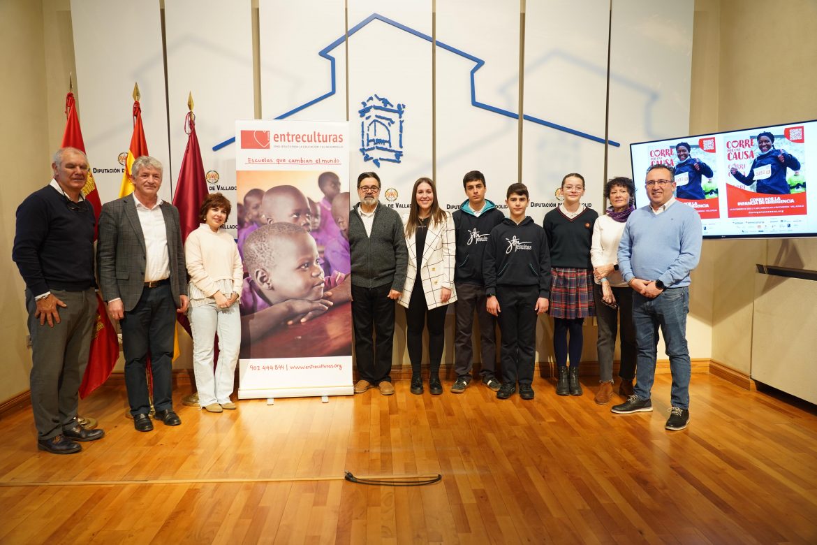 Presentación de la carrera Entreculturas en la Diputación de Valladolid