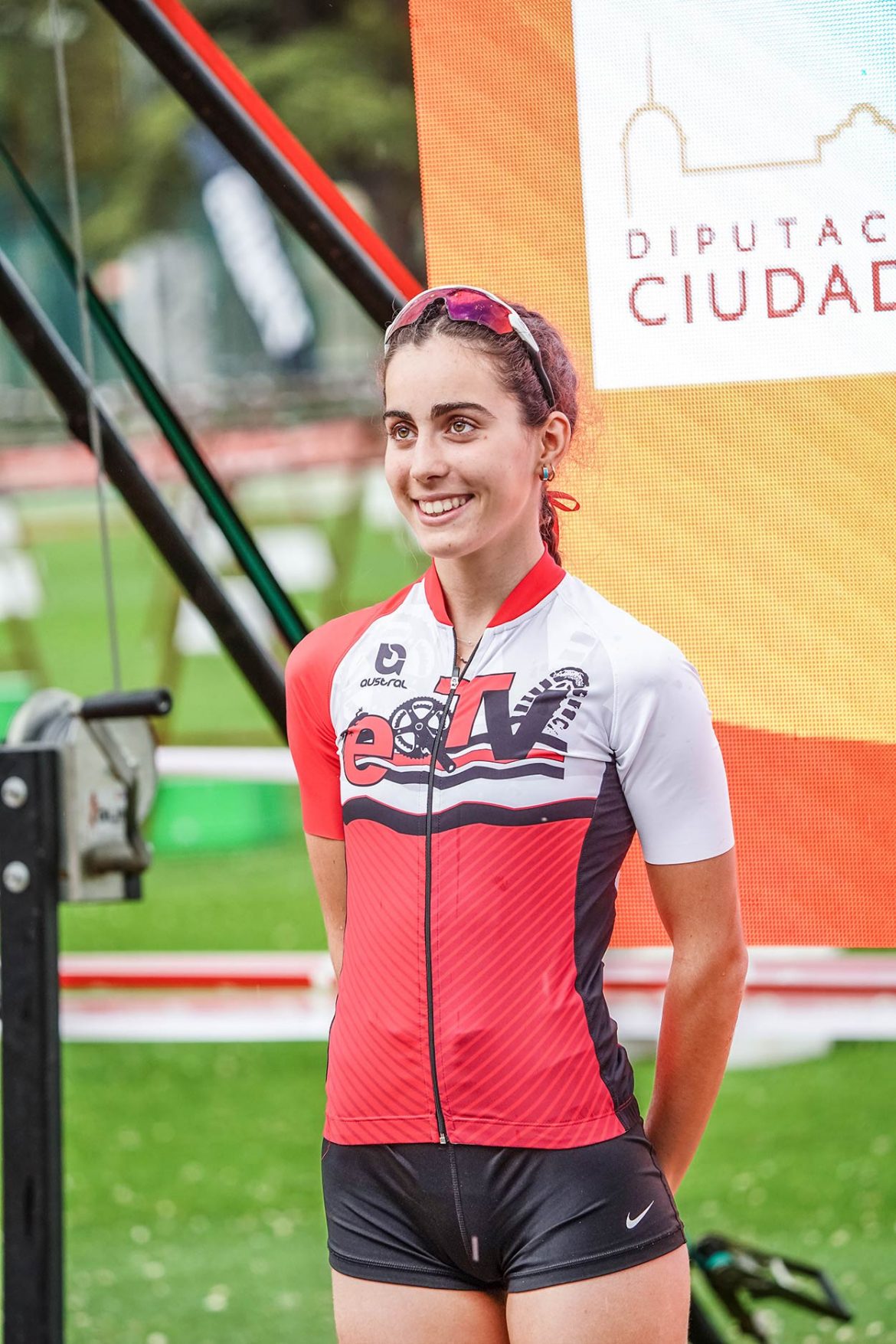 Alba Núñez, en el segundo cajón del campeonato de España,