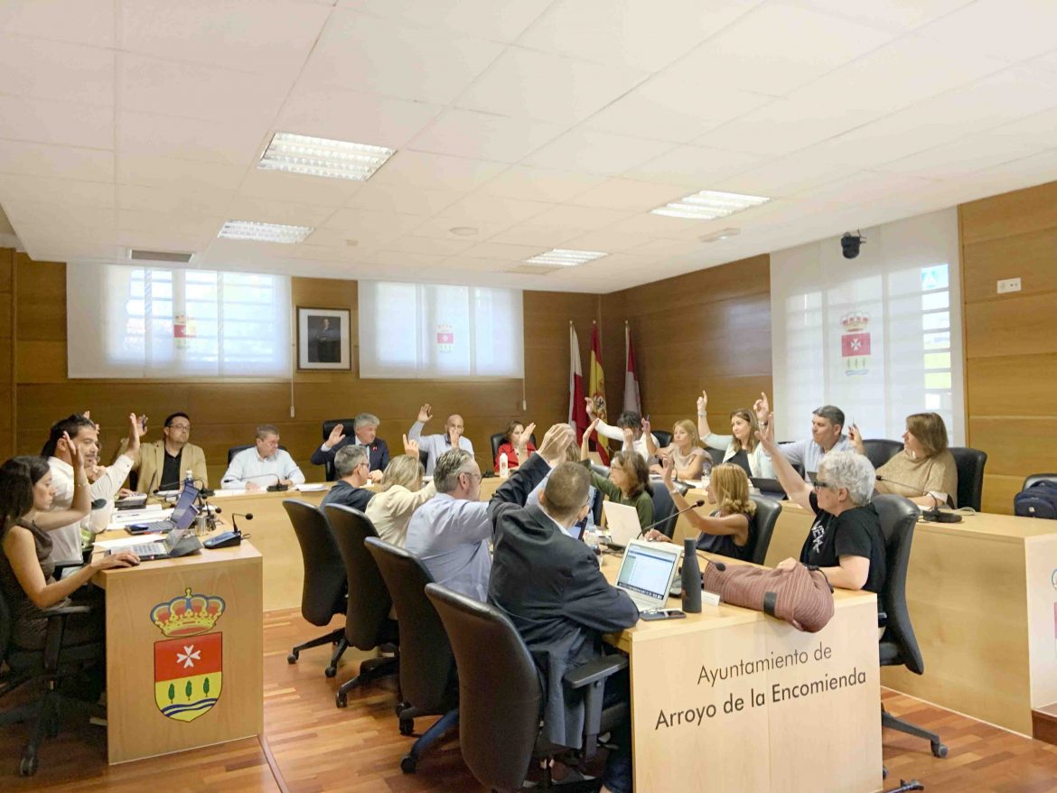 Pleno de mayo en Arroyo de la Encomienda
