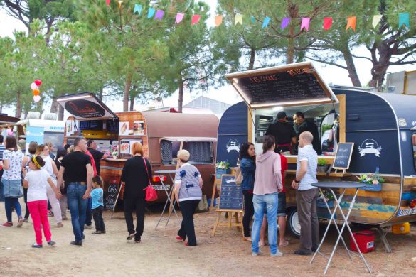 Las ‘food truck’ se han convertido en un reclamo muy atractivo para degustar múltiples propuestas gastronómicas. ENA