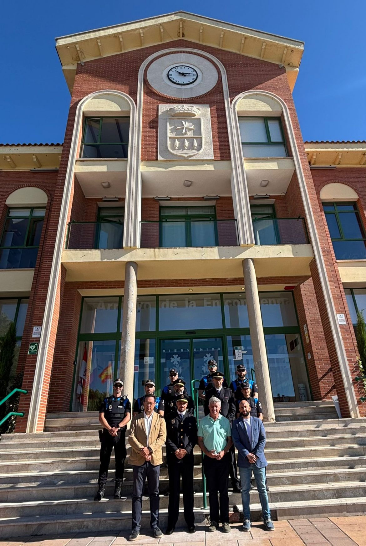 Toma de posesión de un nuevo oficial de la Policía Local. ENA