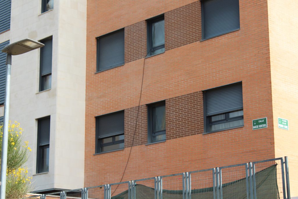 Edificio de Arroyovereda en el que se encuentran los okupas. ENA