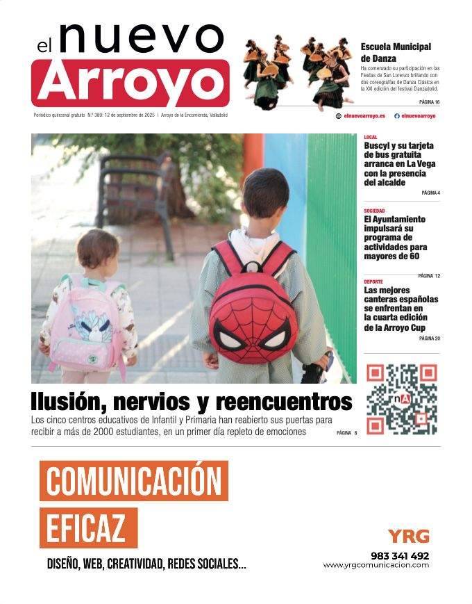 Portada El Nuevo Arroyo 12 de septiembre 2025