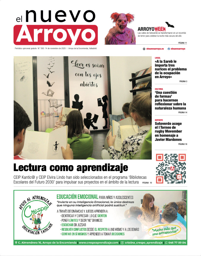 Portada El Nuevo Arroyo 14 noviembre
