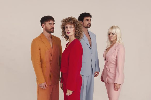 Esther Acebo, Bernabé Fernández, Lluvia Rojo y Chema Coloma. ENA