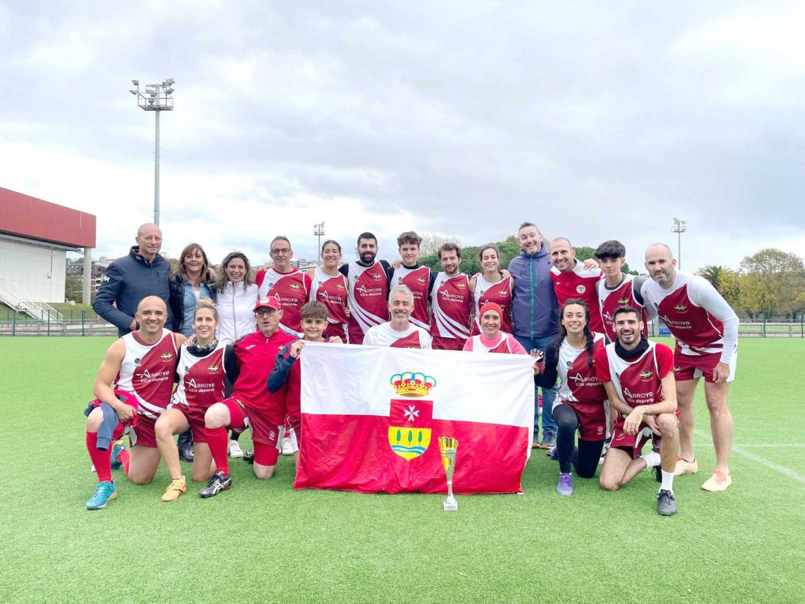 Foto de familia en la segunda edición disputada en Getxo. ENA