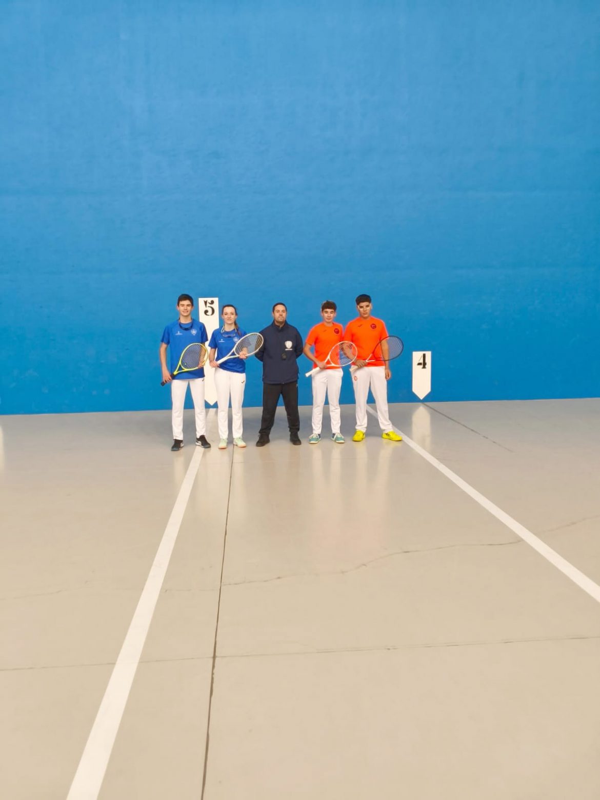 LLa Flecha C (izquierda) vs. Puertas Bamar C (derecha). ENA