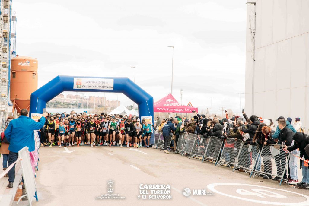 Salida de la XXIX Carrera del Turrón. ALBERTO BLASCO