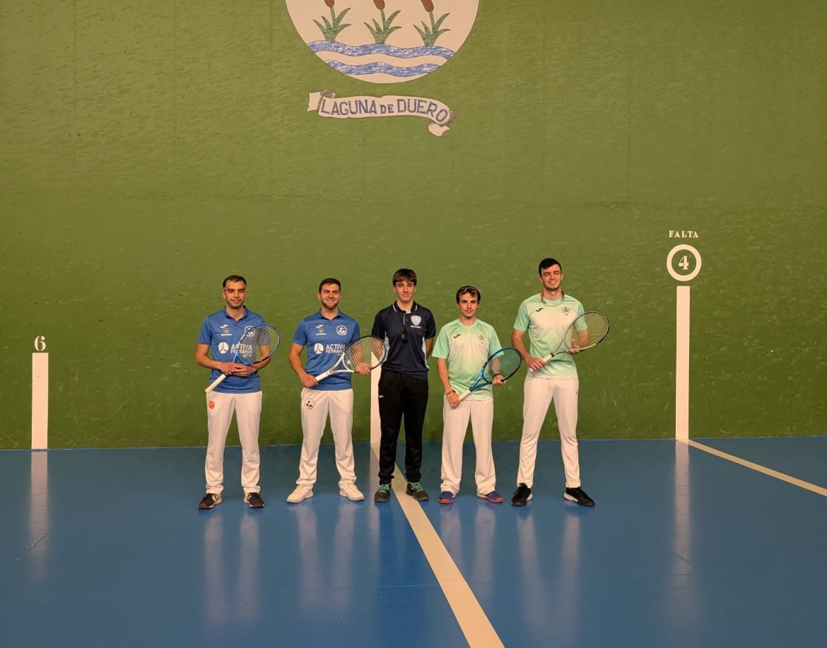 La Flecha A antes de disputar en Laguna de Duero. ENA