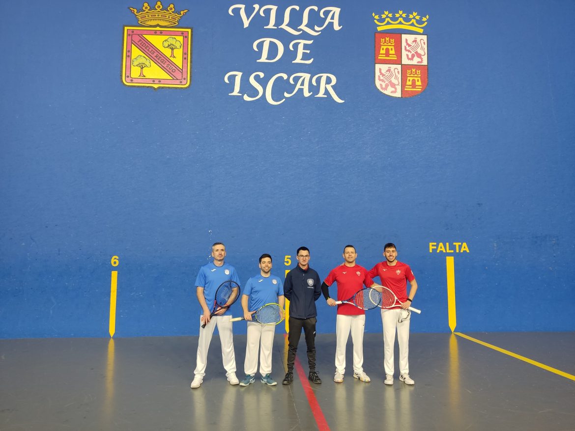 La Flecha B en su partido frente a Bamar B en Íscar. ENA