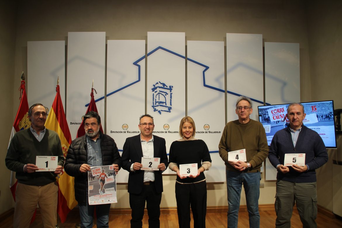 Presentación de la carrera 'Corre por una causa'. ENA