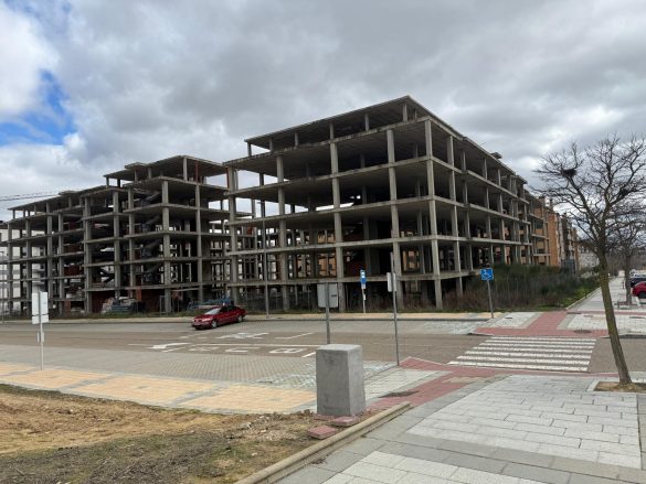 Estado actual de la estructura en Avenida de Aranzana de Arroyo de la Encomienda. ENA