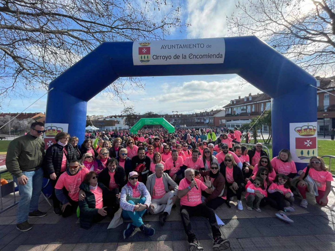 Salida de la decimocuarta edición de la marcha contra el cáncer. ENA