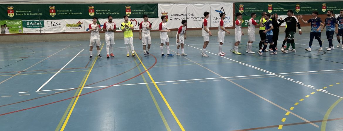 El C.D Unión Arroyo en su último partido como local. ENA