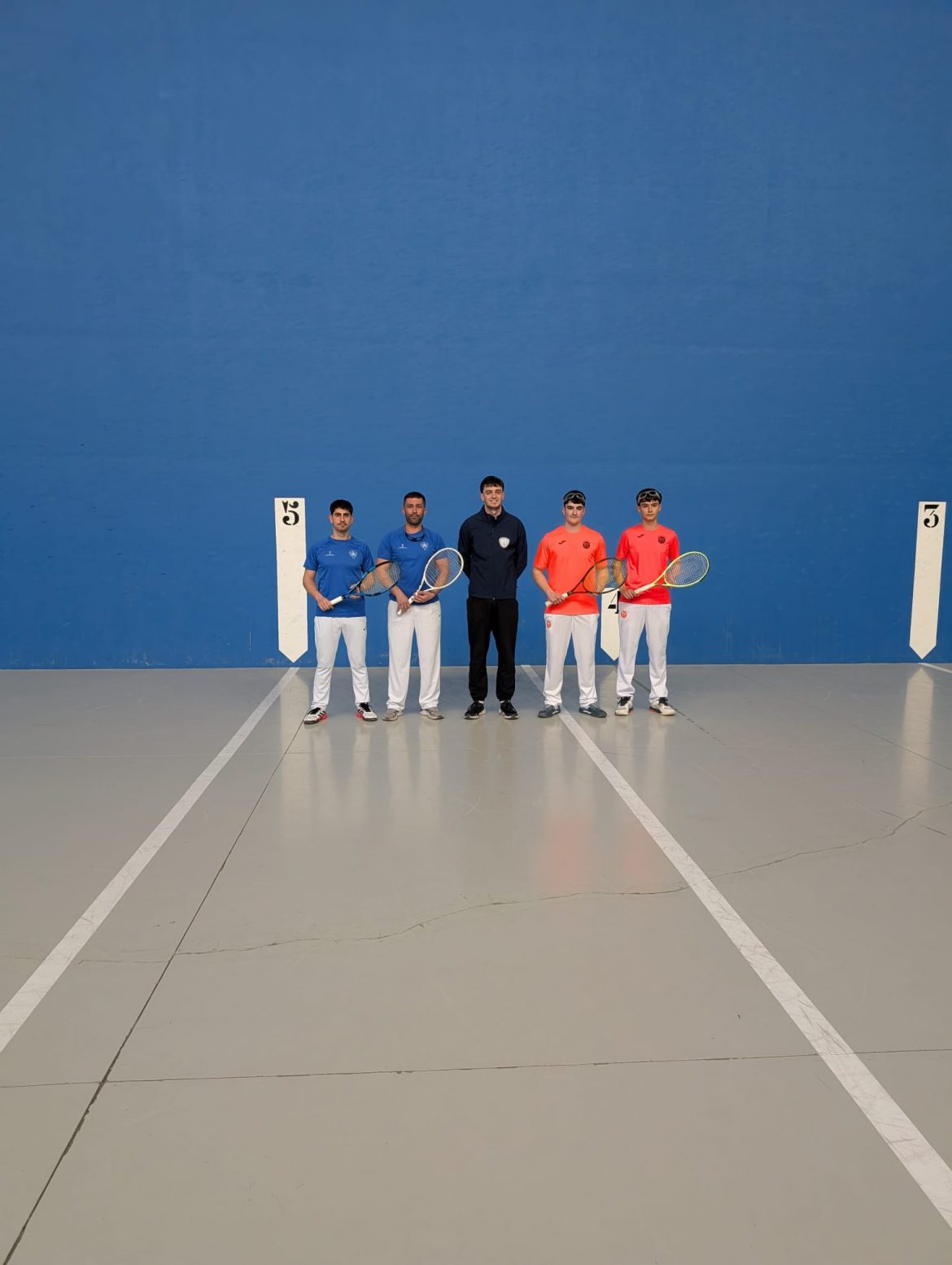 La Flecha B (Izq) frente a BAMAR C (Dcha). ENA