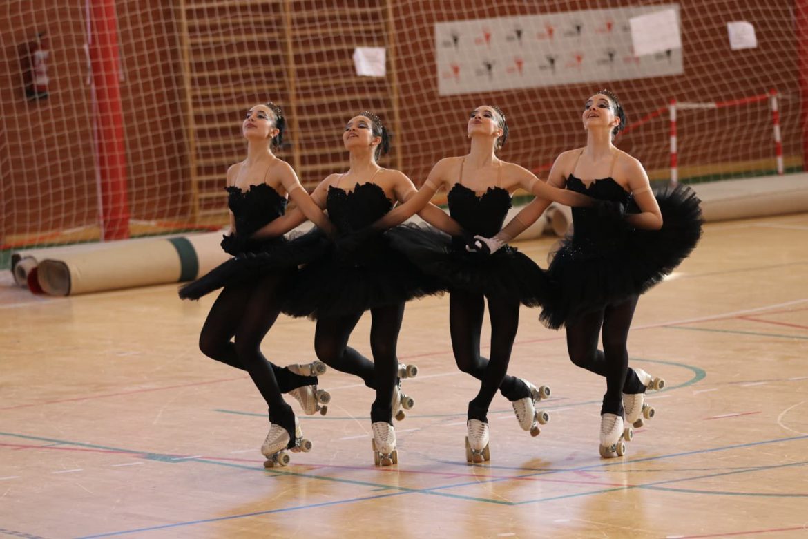 El cuarteto junior durante su actuación. ENA