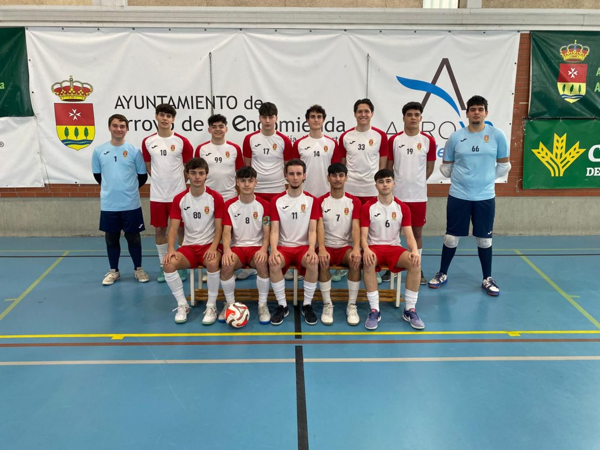 Equipo Juvenil de Arroyo Fútbol Sala. ENA