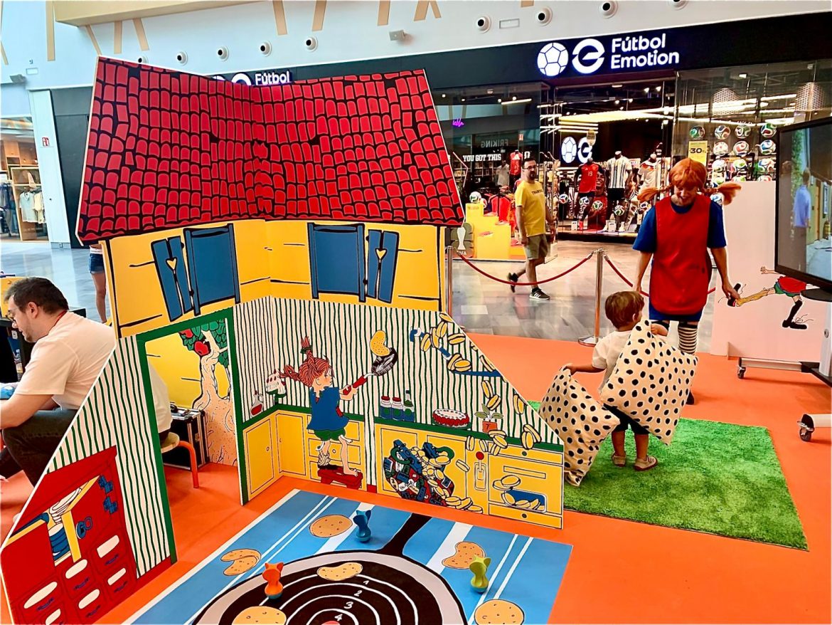 Universo de Pippi Calzaslargas en Río Shopping. ENA