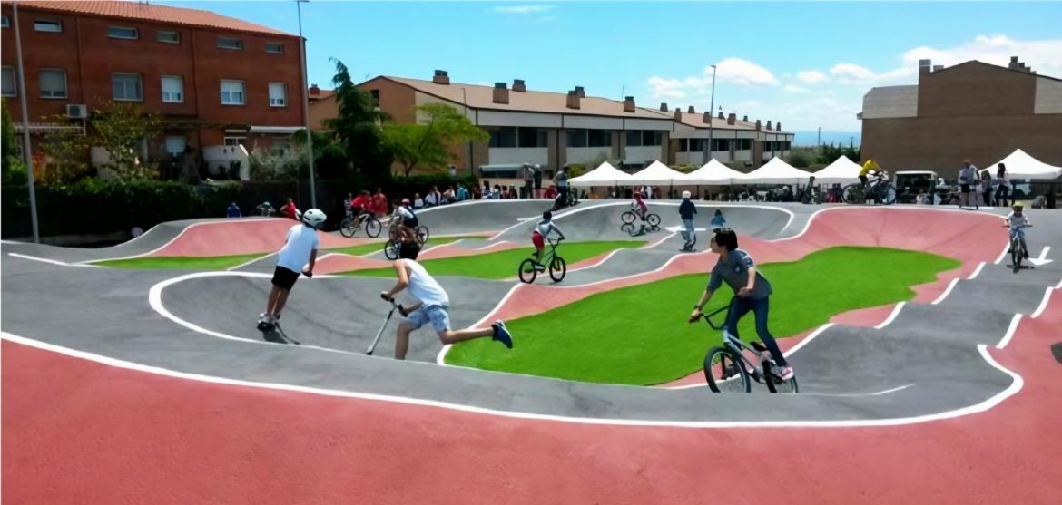 Ejemplo de un pumptrack. ENA