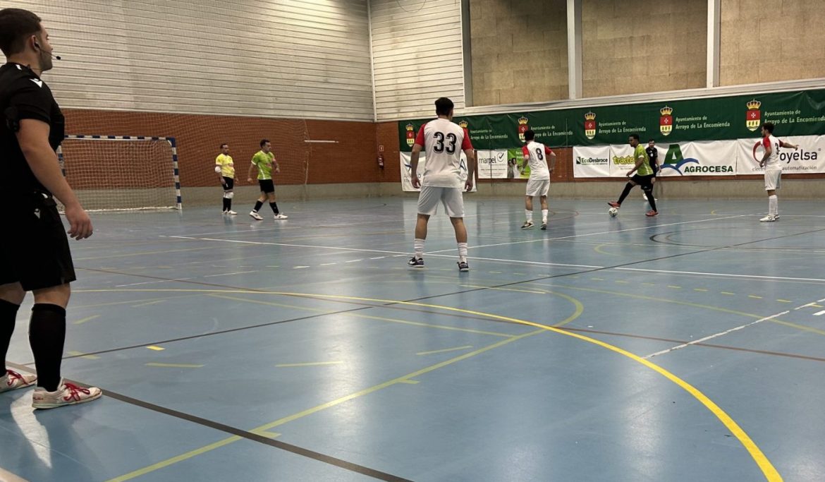 Unión Arroyo F.S. en su partido contra Zarzuela del Pinar. ENA
